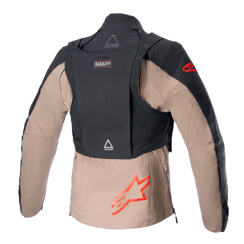 Jacheta moto Alpinestars Techdura negru-maro