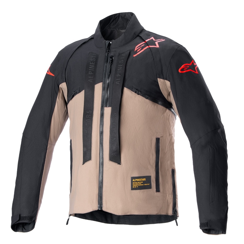Jacheta moto Alpinestars Techdura negru-maro