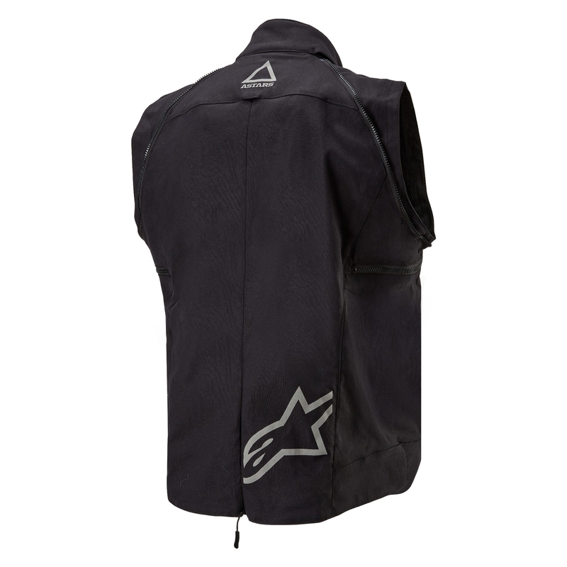 Jacheta moto Alpinestars Techdura negru-maro-albastru inchis