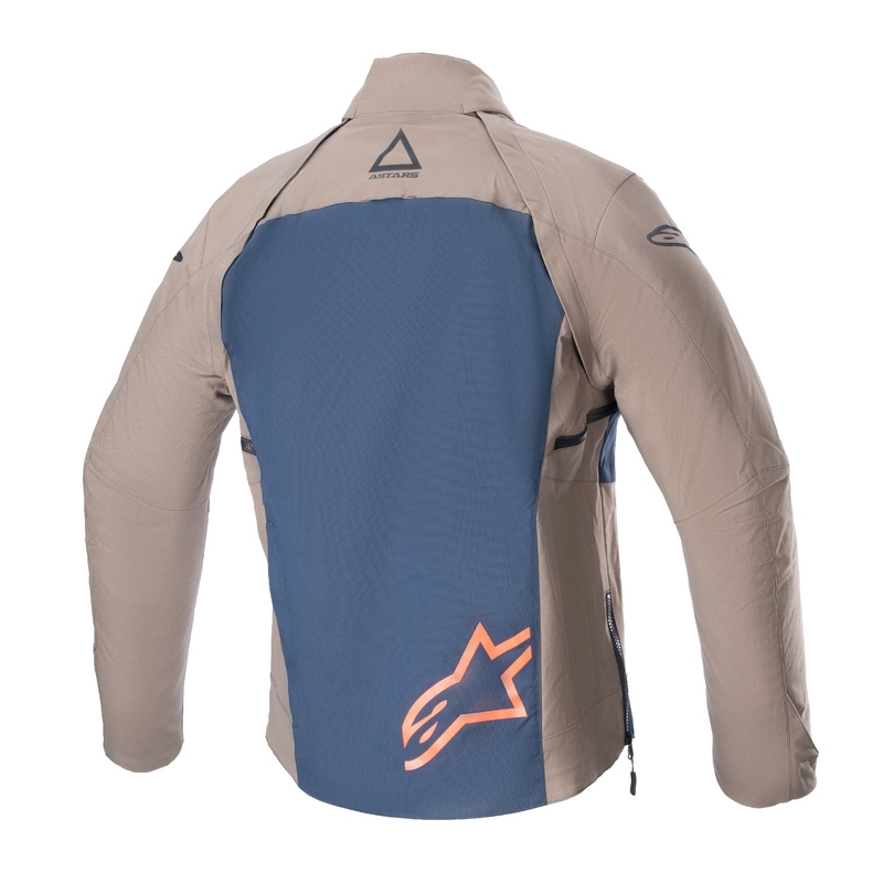 Jacheta moto Alpinestars Techdura negru-maro-albastru inchis