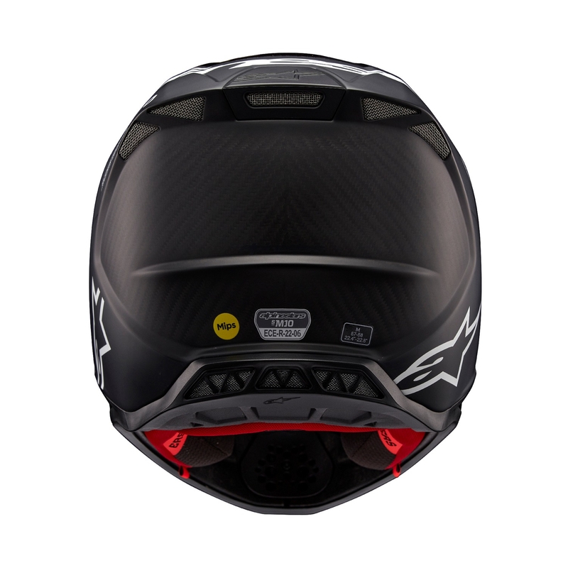 Casca de motocross Alpinestars Supertech S-M10 Flood Negru-Gri Inchis