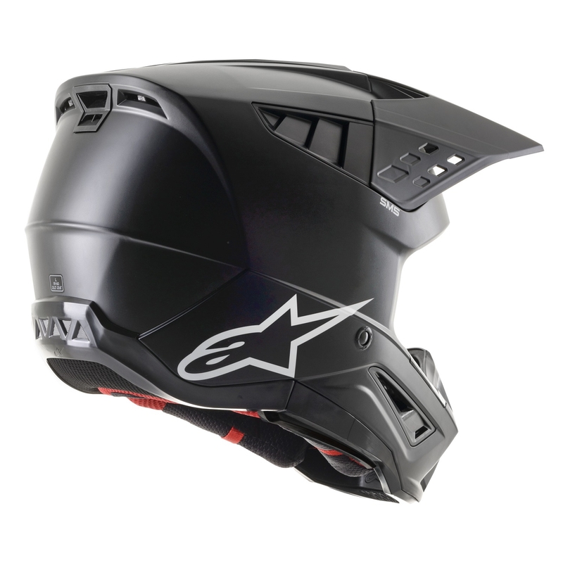 Casca de motocross Alpinestars S-M5 Solid Negru Mat
