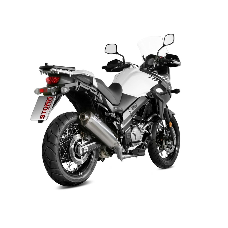 Evacuare STORM OVAL otel inoxidabil pentru SUZUKI DL 650 V-STROM 2017-2024