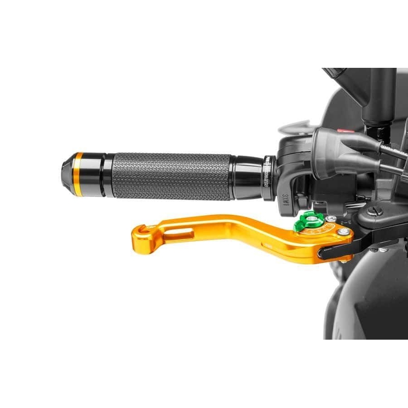 Maneta de frana fara adaptor PUIG standard gold/green