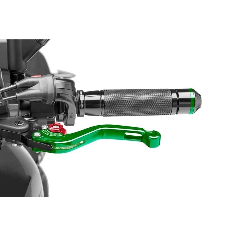 Maneta de ambreiaj fara adaptor PUIG standard green/red