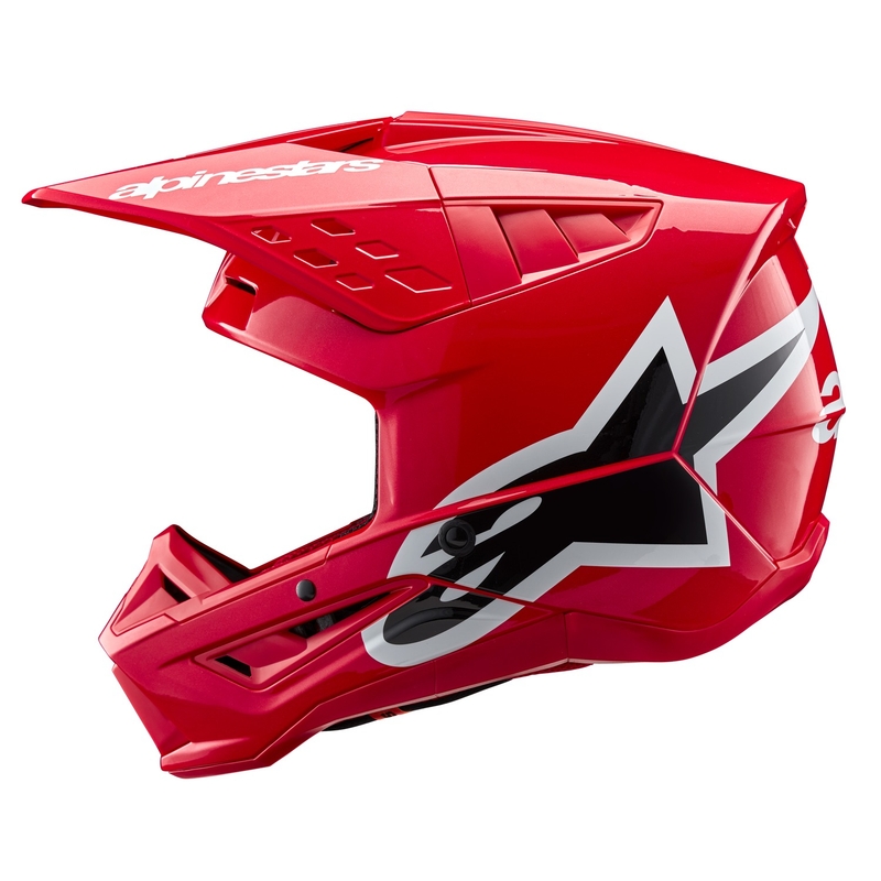 Casca motocross Alpinestars S-M5 Corp rosie