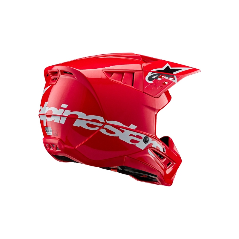 Casca motocross Alpinestars S-M5 Corp rosie