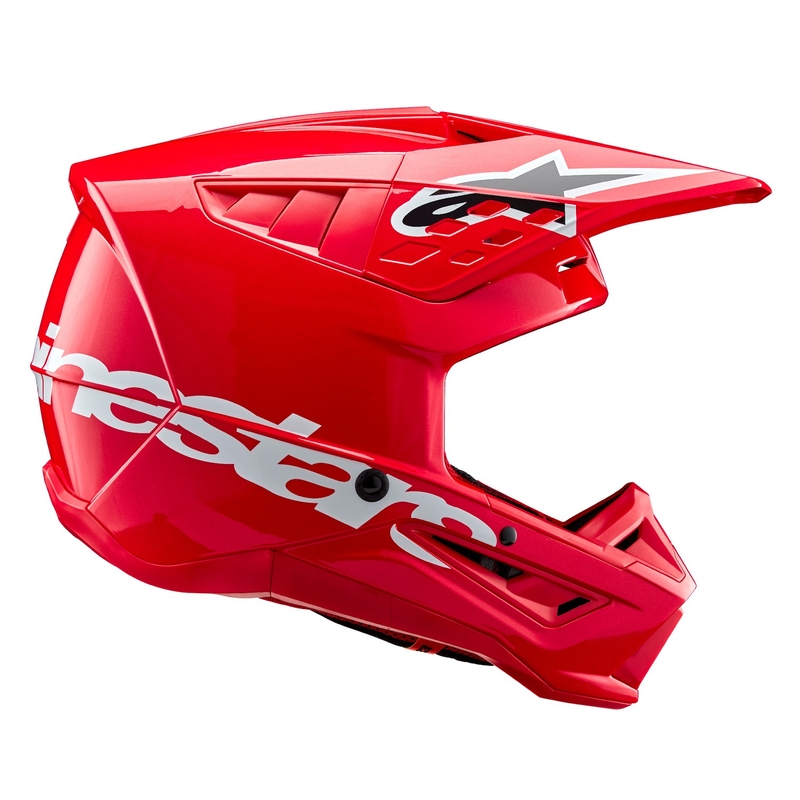 Casca motocross Alpinestars S-M5 Corp rosie