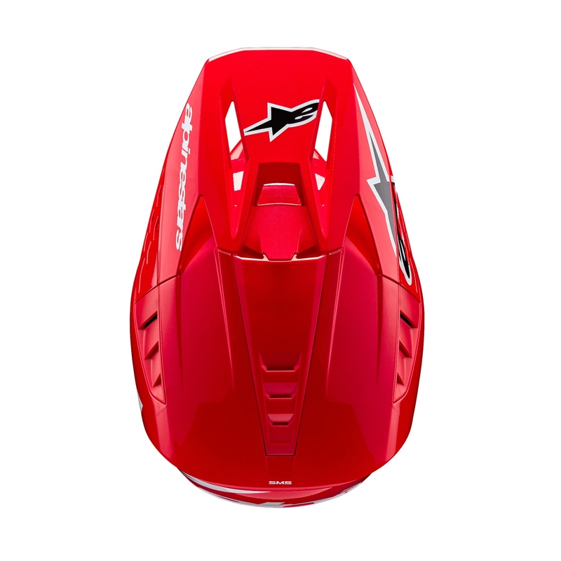 Casca motocross Alpinestars S-M5 Corp rosie