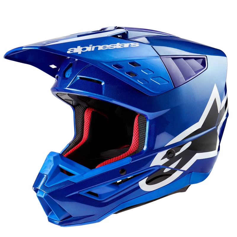 Casca Motocross Alpinestars S-M5 Corp Albastra
