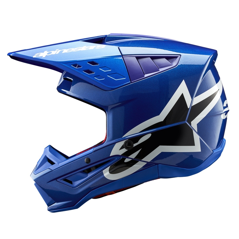Casca Motocross Alpinestars S-M5 Corp Albastra