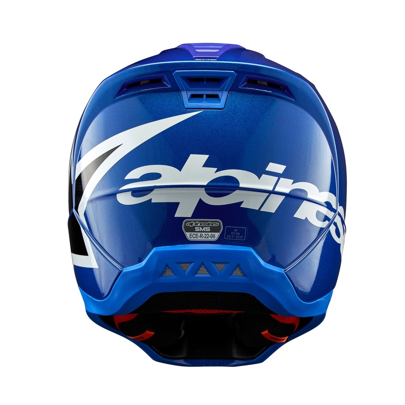 Casca Motocross Alpinestars S-M5 Corp Albastra