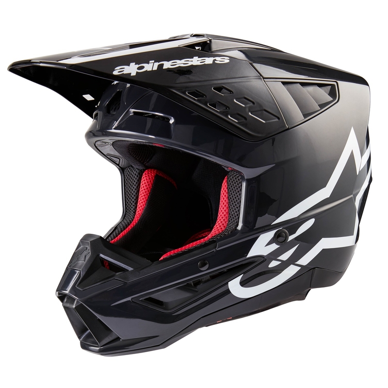 Casca Motocross Alpinestars S-M5 Corp Gri Inchis
