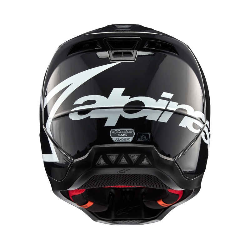 Casca Motocross Alpinestars S-M5 Corp Gri Inchis