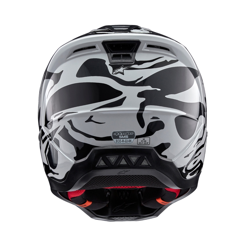 Casca de motocross Alpinestars S-M5 Mineral gri camo
