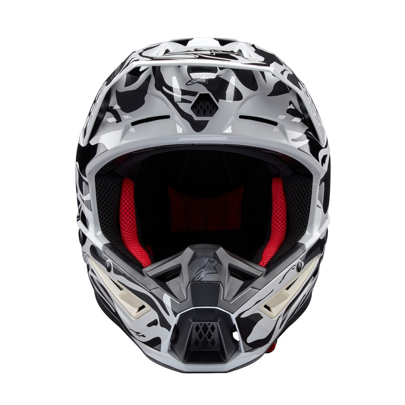 Casca de motocross Alpinestars S-M5 Mineral gri camo