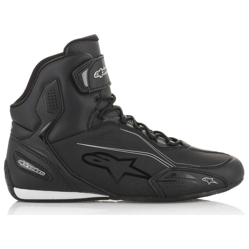Cizme de motocicletă Alpinestars Stella Faster pentru damă Negru-argintiu