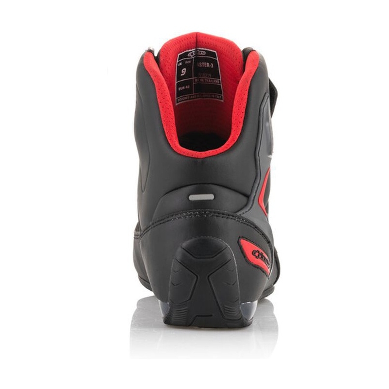 Cizme moto Alpinestars Faster-3 negru-gri-rosu