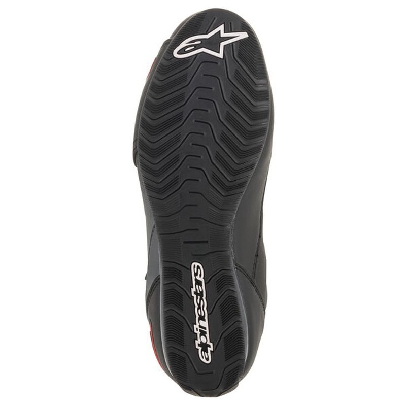 Cizme moto Alpinestars Faster-3 negru-gri-rosu