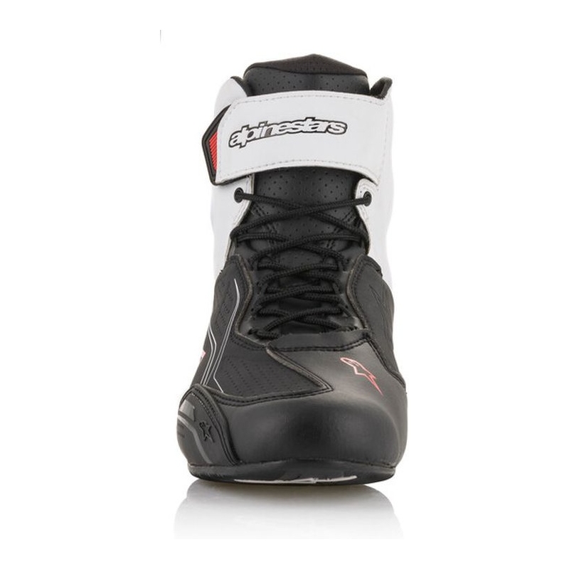 Cizme moto Alpinestars Faster-3 negru-alb-rosu