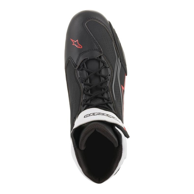 Cizme moto Alpinestars Faster-3 negru-alb-rosu