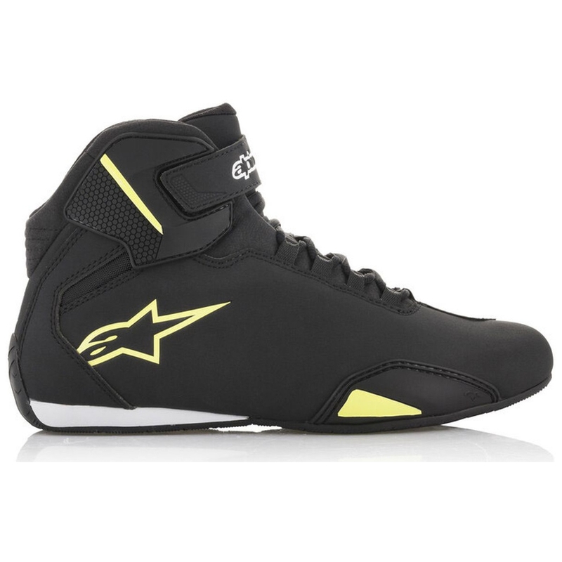 Cizme moto Alpinestars Sektor negru-galben fluo