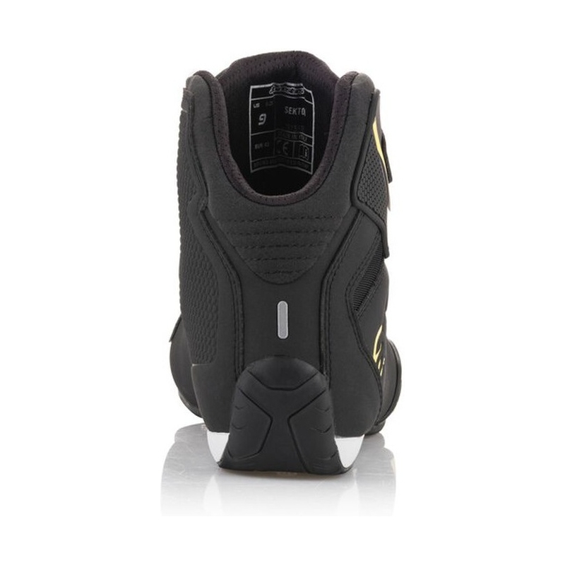 Cizme moto Alpinestars Sektor negru-galben fluo