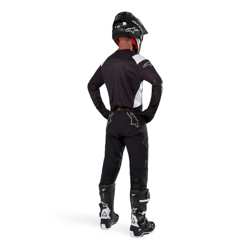Tricou motocross Alpinestars Techdura negru