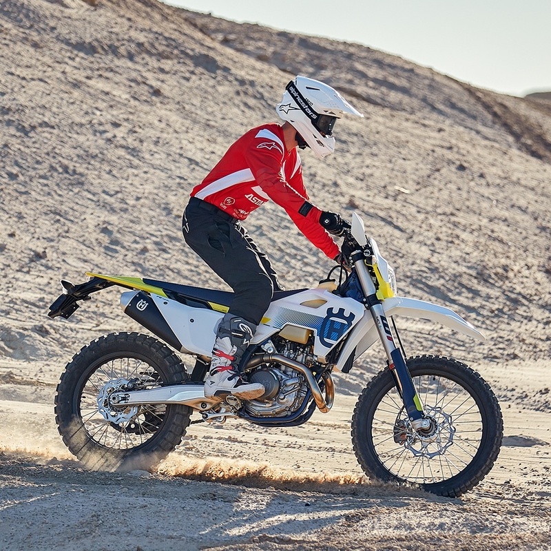 Tricou motocross Alpinestars Techdura roșu fluo