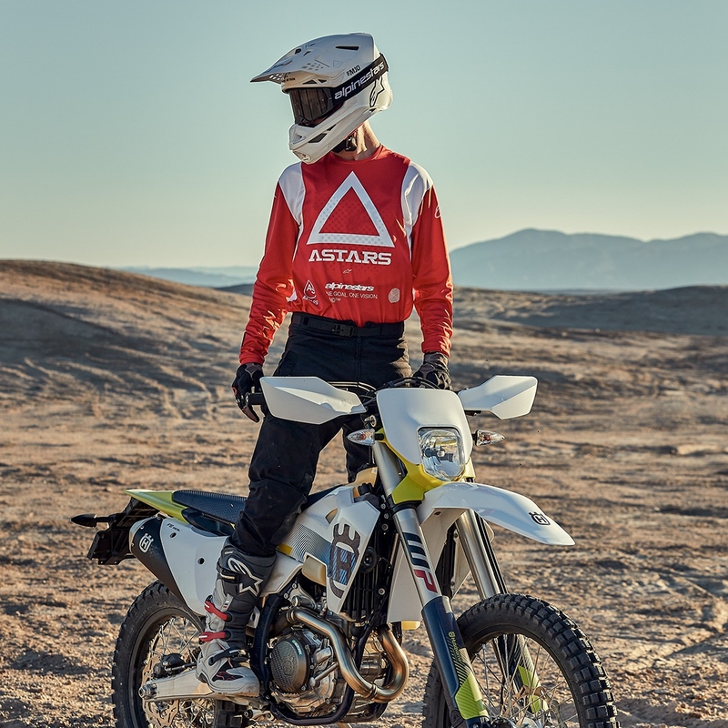 Pantaloni motocross Alpinestars Techdura negri