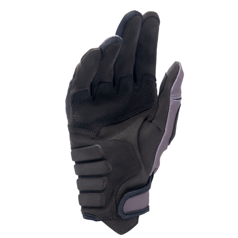 Mănuși motocross Alpinestars Techdura negru-maro-rosu fluo
