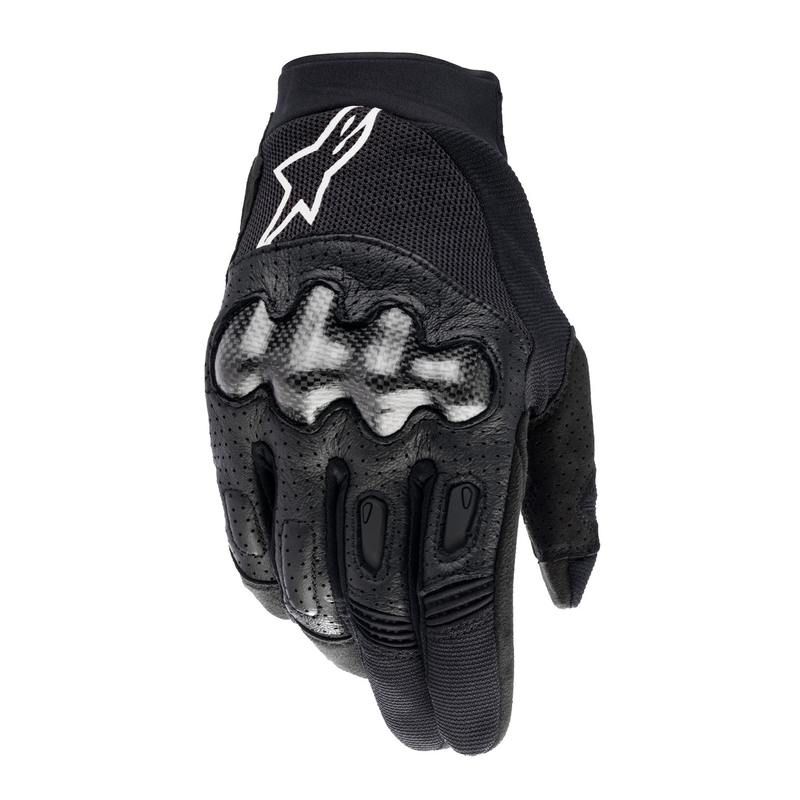 Mănuși motocross Alpinestars Megawatt 2 alb-negru