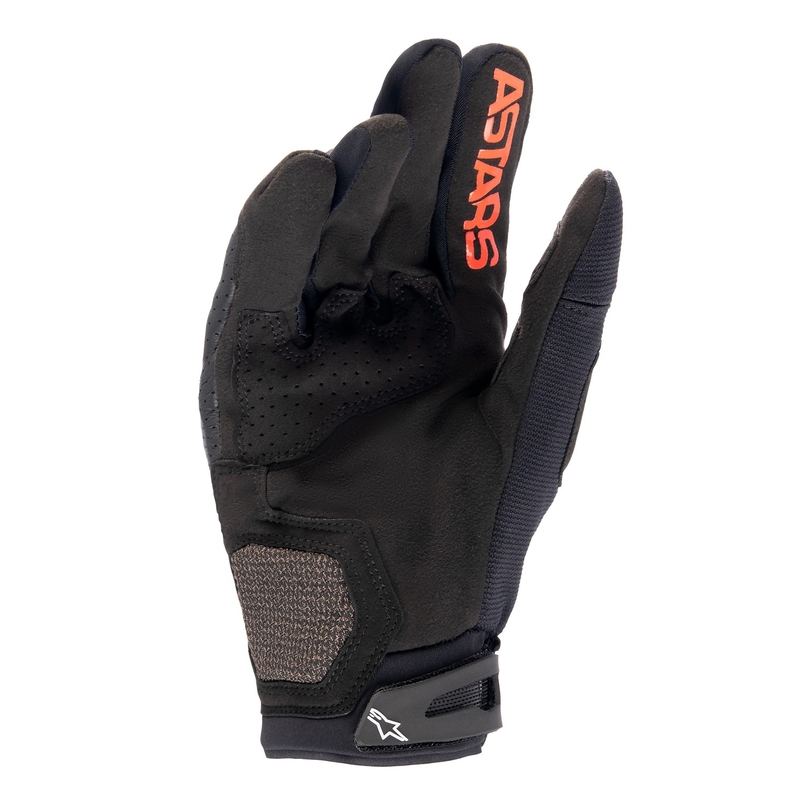 Mănuși motocross Alpinestars Megawatt 2 negru-rosu fluo