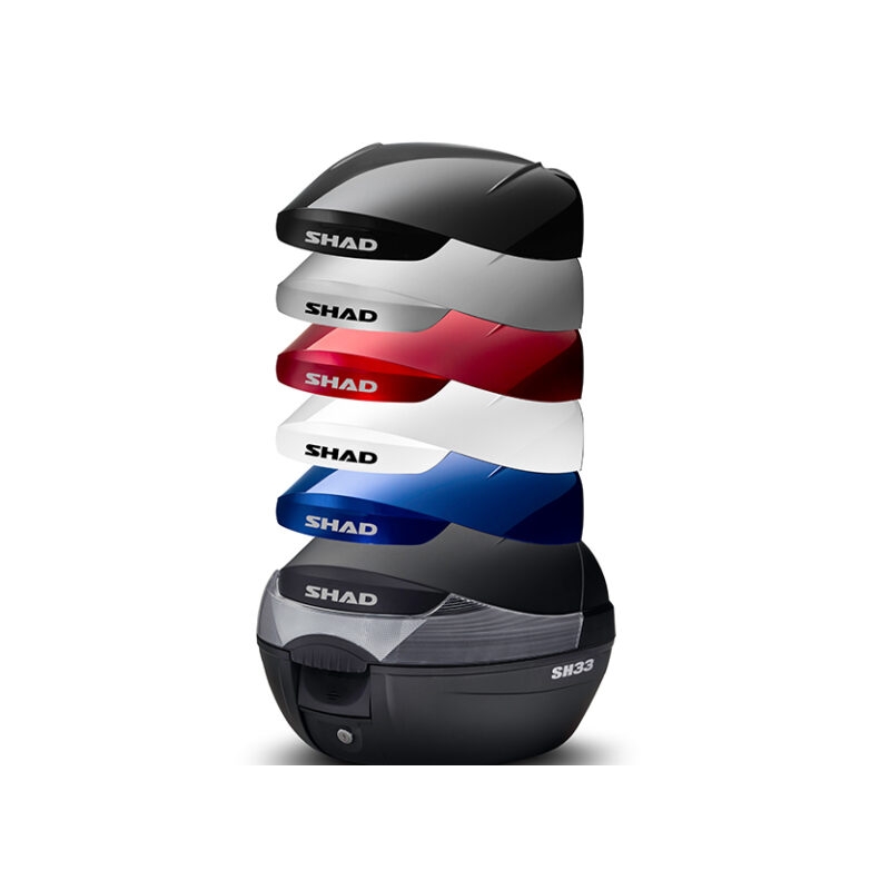 Top case cu capac colorat SHAD SH33 Alb