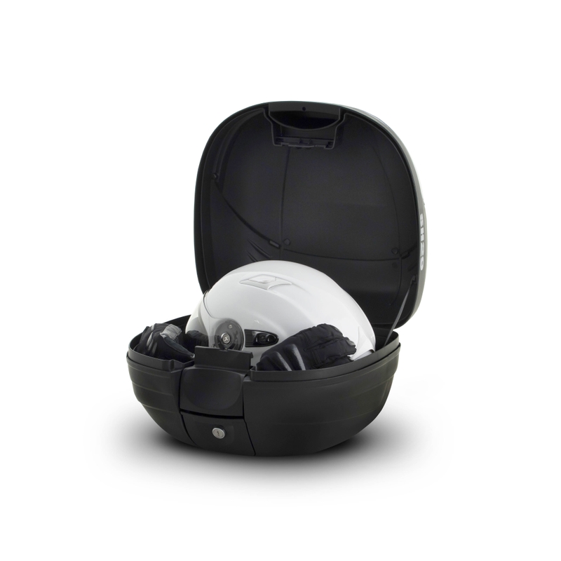 Top case cu capac colorat SHAD SH29 Black metal