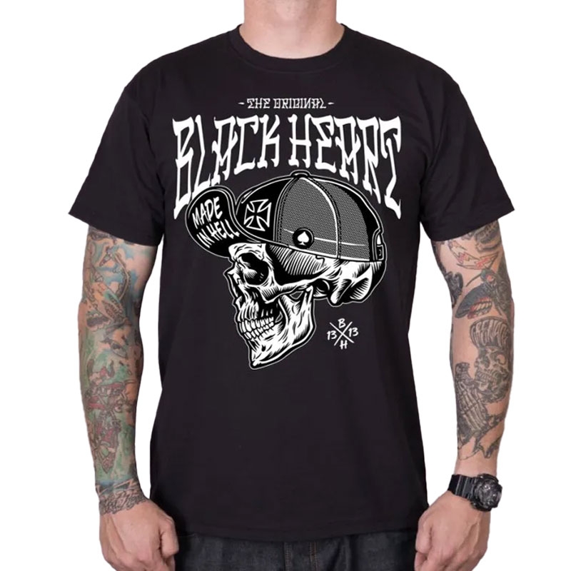 Tricou Black Heart Mad Mike negru