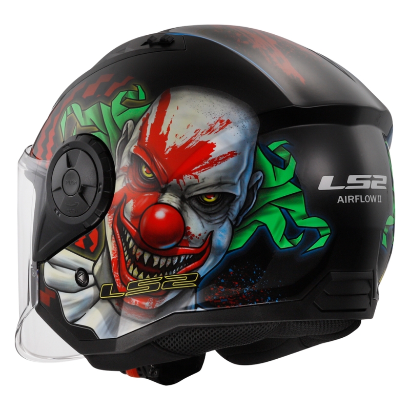 Casca moto deschisa LS2 OF616 Airflow II Happy Dreams