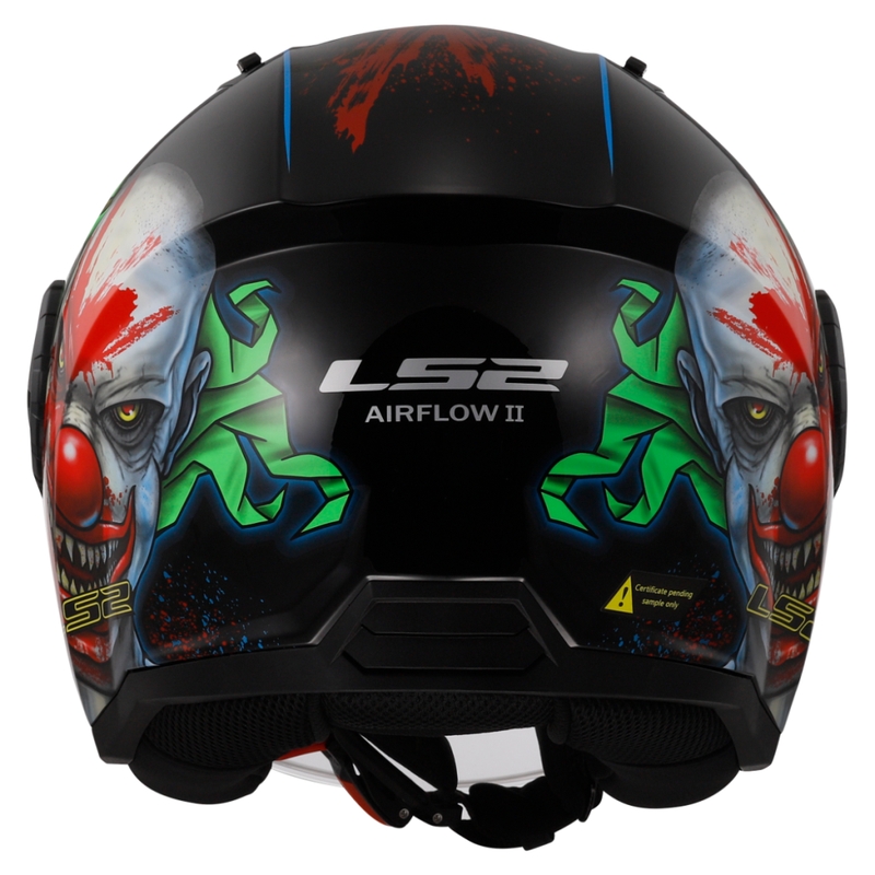 Casca moto deschisa LS2 OF616 Airflow II Happy Dreams