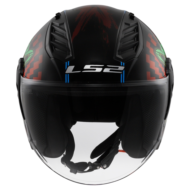 Casca moto deschisa LS2 OF616 Airflow II Happy Dreams