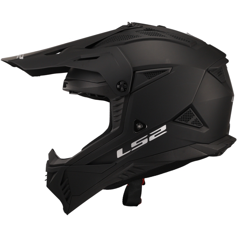 Casca motocross LS2 MX708 Fast II Solid negru mat