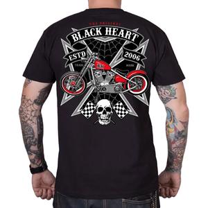 Tricou Black Heart Rock Iron negru
