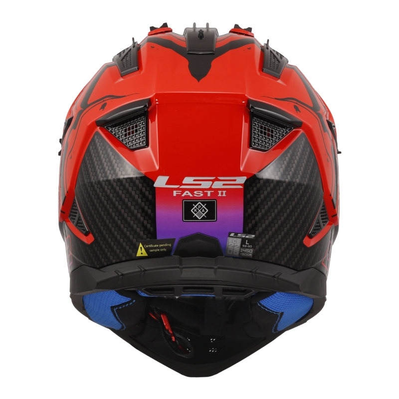 Casca motocross LS2 MX708 Fast II Wash rosie