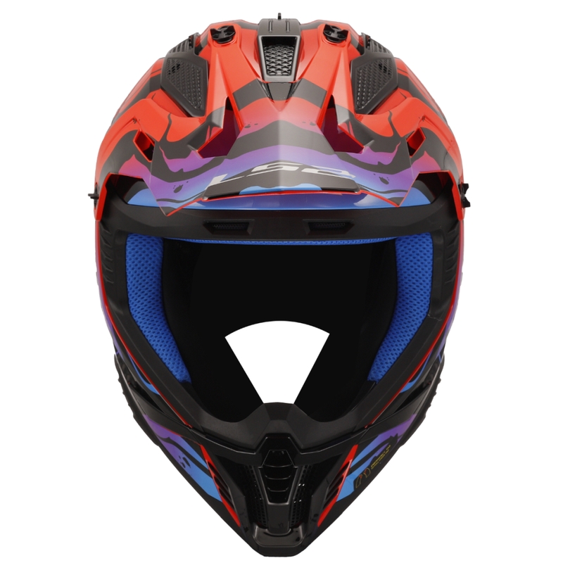 Casca motocross LS2 MX708 Fast II Wash rosie