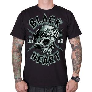 Tricou Black Heart Spike negru