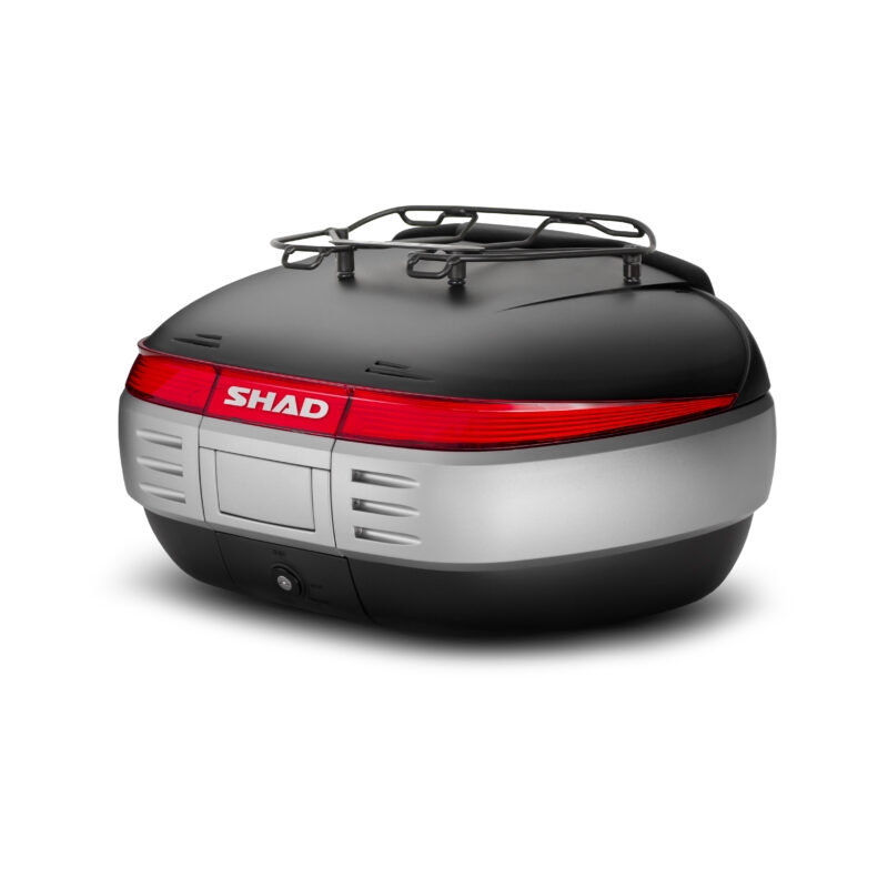 Top case cu capac colorat SHAD SH50 Argintiu