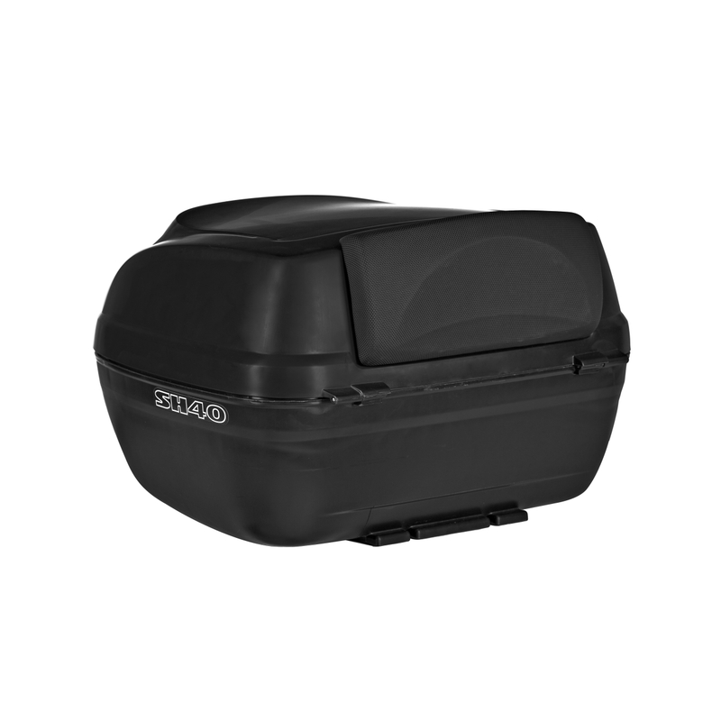 Top case cu capac colorat SHAD SH40 black metal