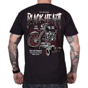 Tricou Black Heart Machines negru