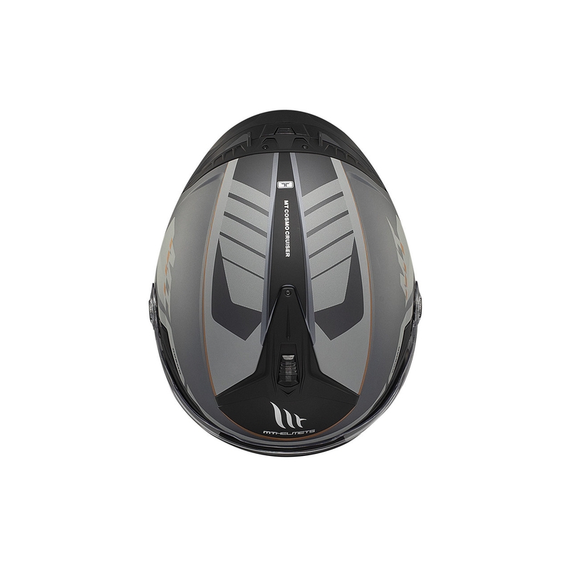 Casca open MT Cosmo SV Cruiser gri-negru mat