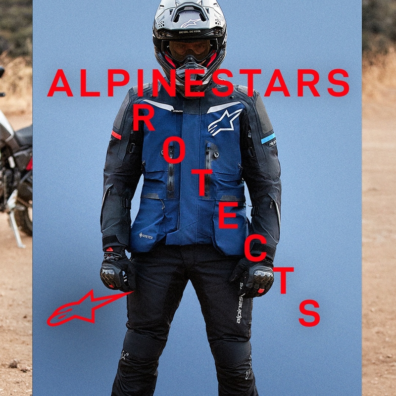 Jachetă moto Alpinestars Boulder Gore-Tex Gri închis-deschis