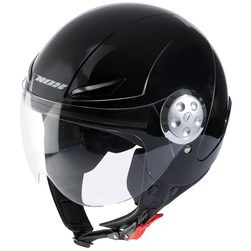 Cască de motocicletă deschisă pentru copii NOX N216 negru lichidare